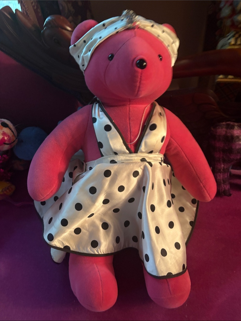 North American Bear Company  Lauren Bearcal Collection Plush Bear.